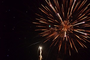 Fireworks over Onatru Park, Syracuse will host at least ten firework shows on Independence Day.   